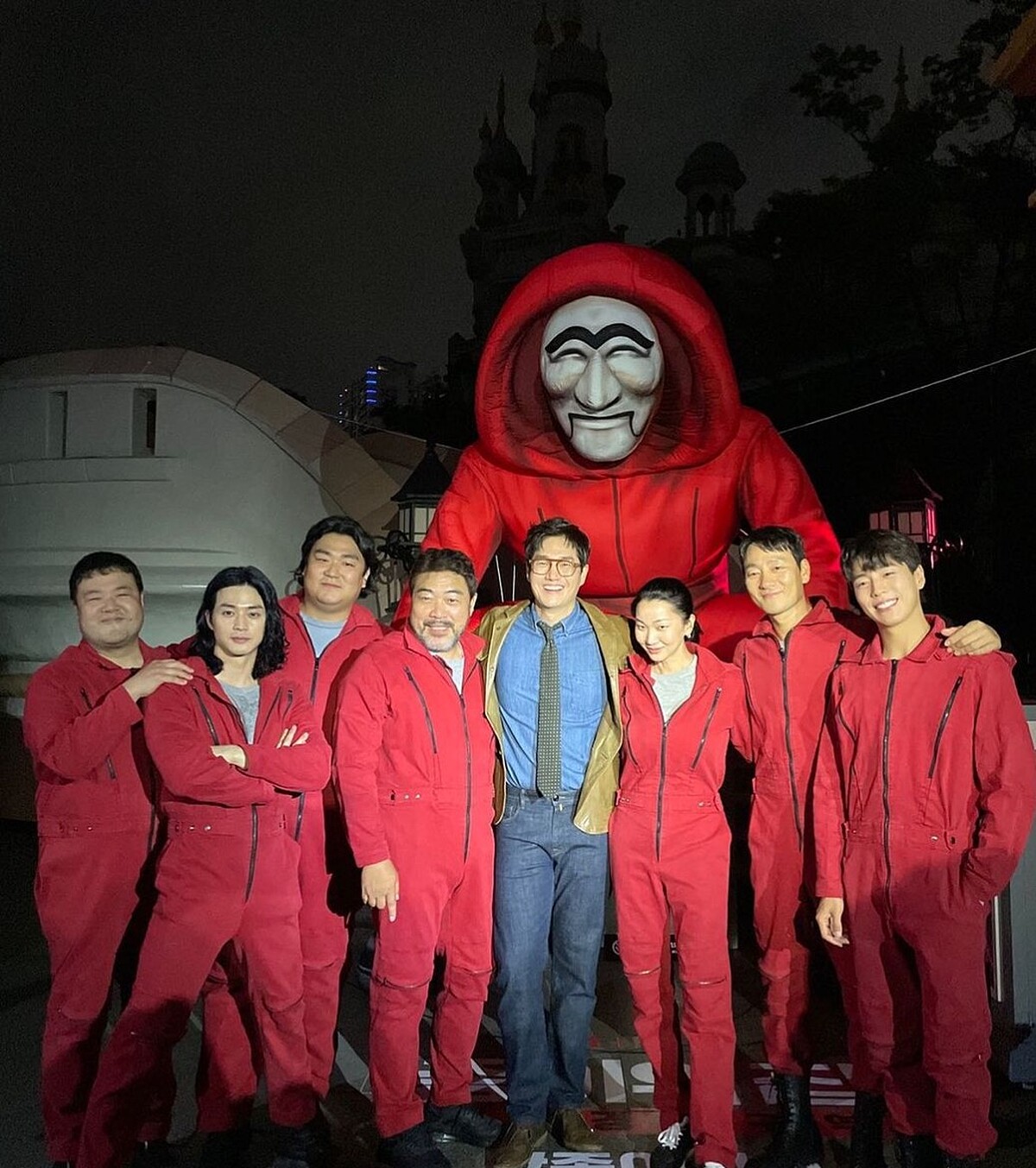 《紙房子：韓國篇》強盜團演員群