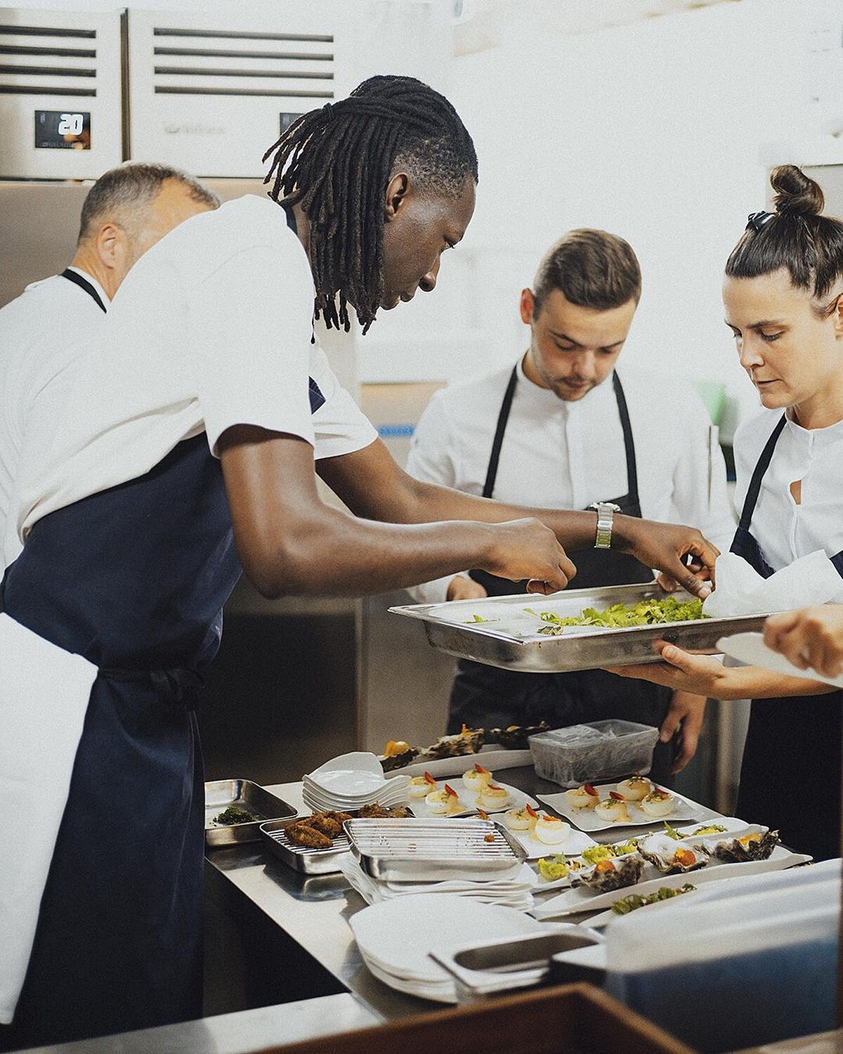 主廚深受非洲、日本飲食文化影響。