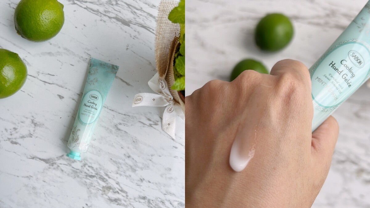 SABON沁檸莫西多護手凝膠30ml條裝，NT380