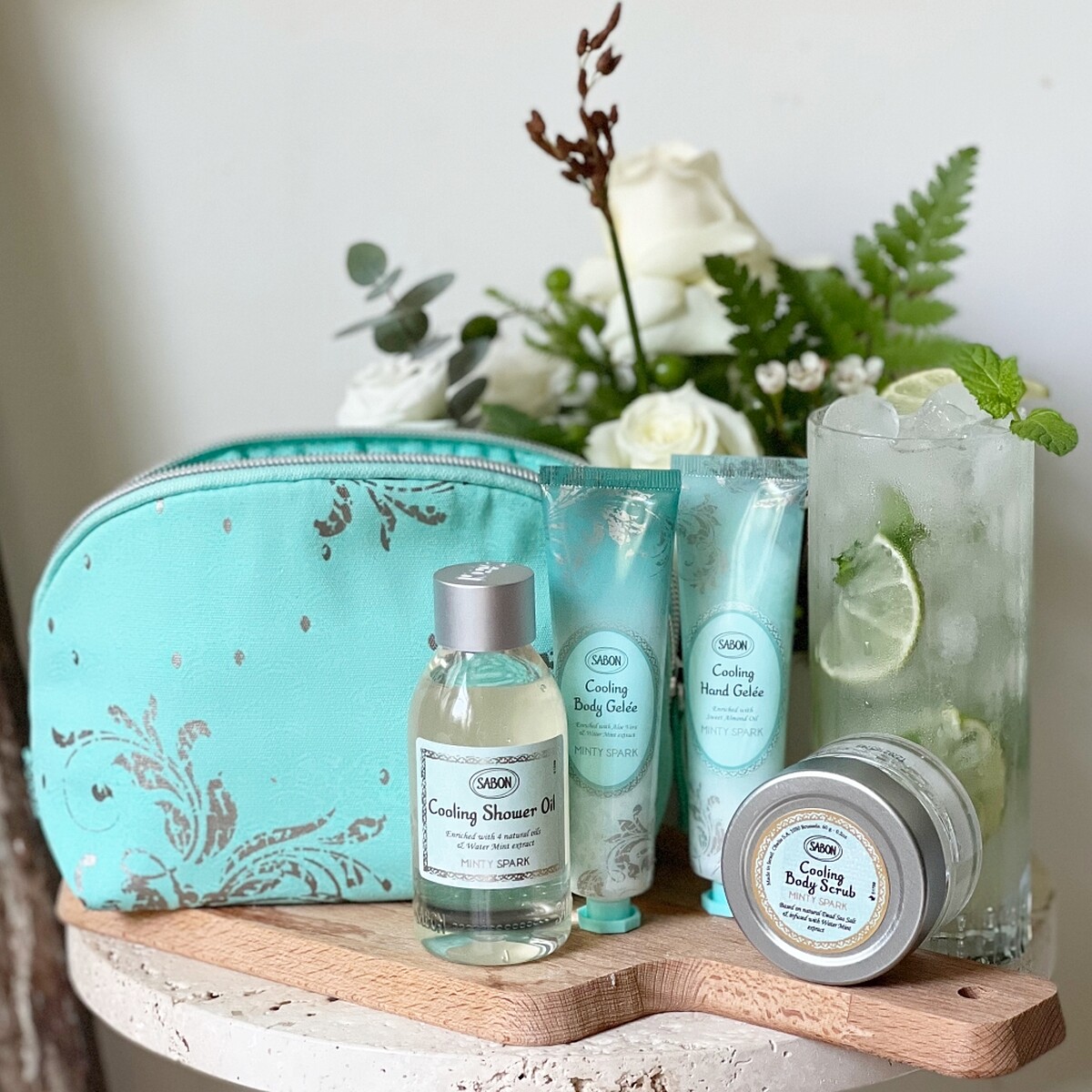 SABON沁檸莫西多夏日特調保養禮盒，NT1,680