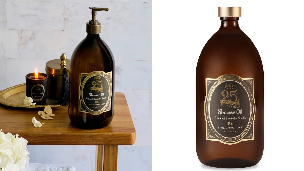 SABON經典沐浴油(25週年限量版)1000ml，NT2,280