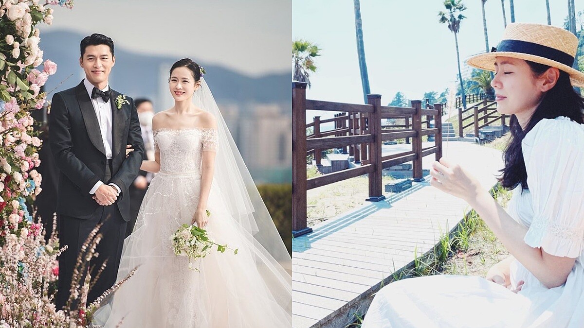 孫藝珍孕婦裝穿白色洋裝有巧思，隱藏掰掰肉、小孕肚、消水腫撇步公開