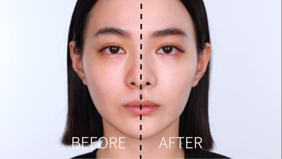 YSL 2022年恆久完美無瑕持妝粉底SPF39/PA+++模特兒BA圖。