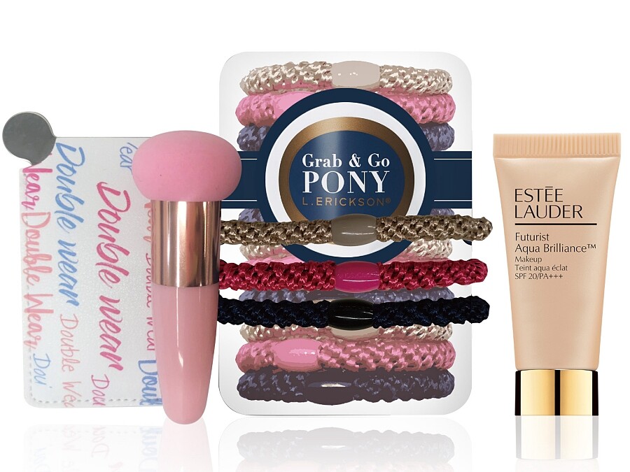 雅詩蘭黛 MY COVER消費限量贈：紐約之旅旅行組，消費任二底妝即贈。