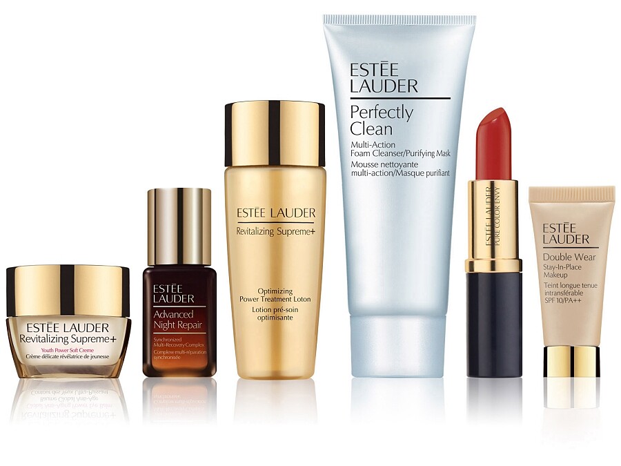 雅詩蘭黛 MY COVER消費加碼贈：無敵修護美肌組，NT5,000滿額贈(需含任一底妝)。