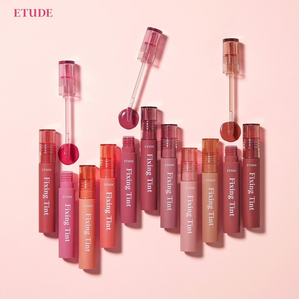 ETUDE膜幻濾鏡透感唇霧。