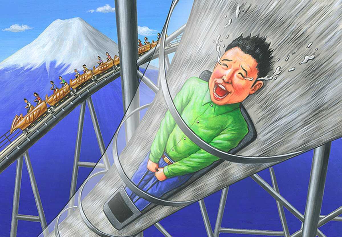 FUJIYAMA高空滑梯