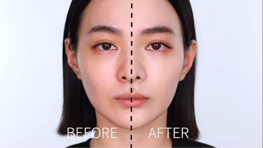 YSL 2022年恆久完美無瑕持妝粉底SPF39/PA+++模特兒BA圖。