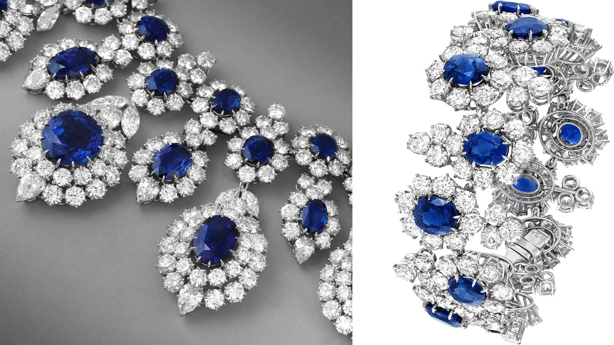 創作於1969年的可轉換式項鍊，同時也可轉換成手鐲配戴。