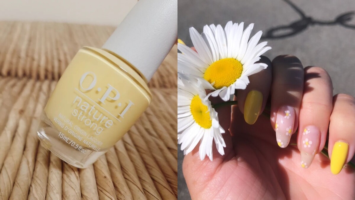 OPI植萃光感指甲油NAT030陽光雛菊。