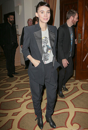 魯尼瑪拉 Rooney Mara混搭風格穿搭