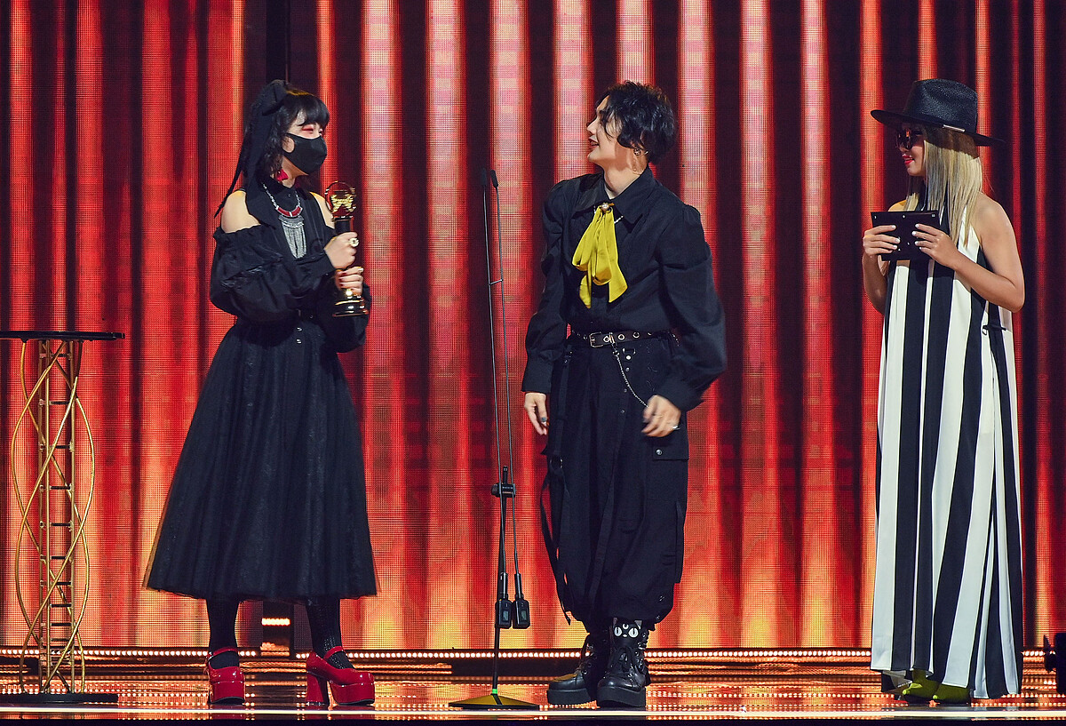 珂拉琪情侶檔奪下2022金曲獎最佳新人獎