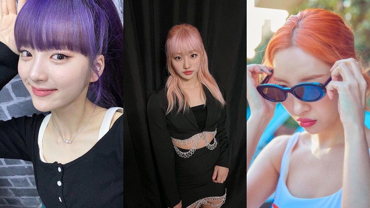 2022下半年韓網力推3大淺髮色：棉花糖粉、深紫羅蘭、時髦古銅橘，還有髮型師的照護建議