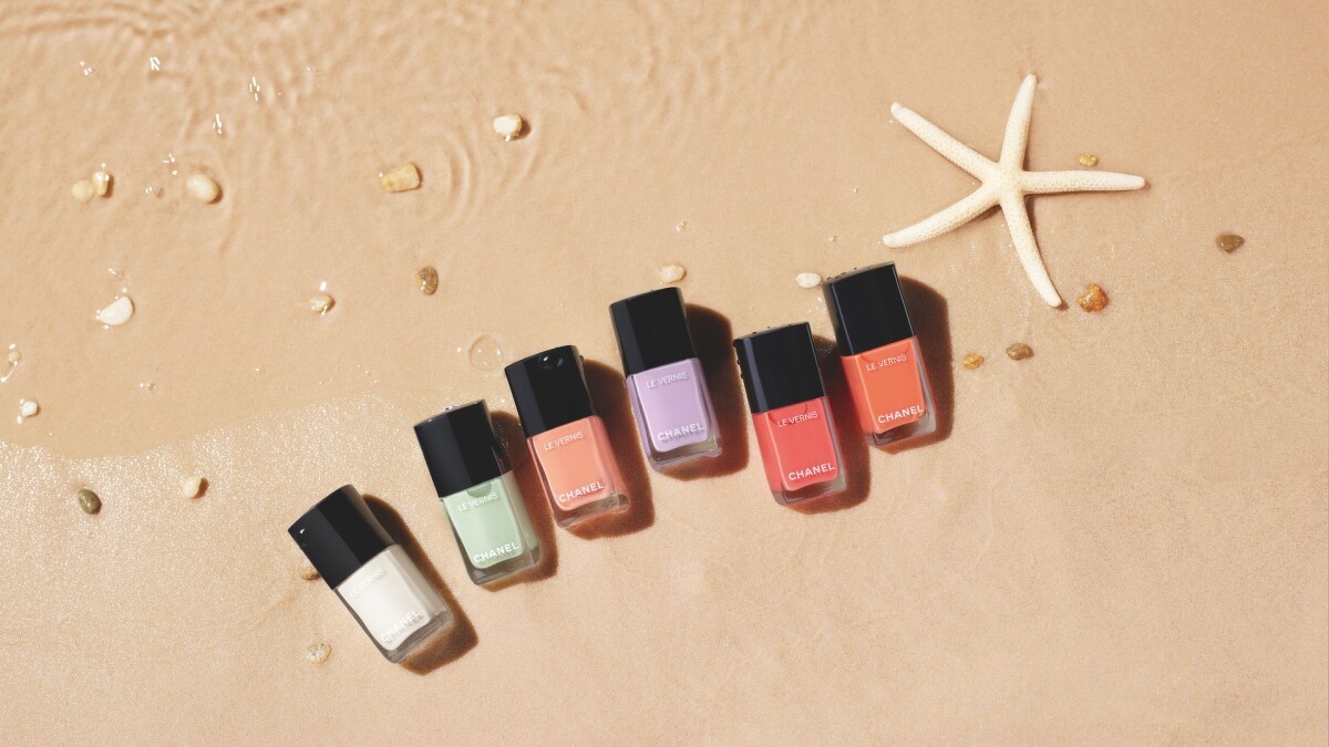 CHANEL香奈兒海灘假期限量指彩及手部護理系列。