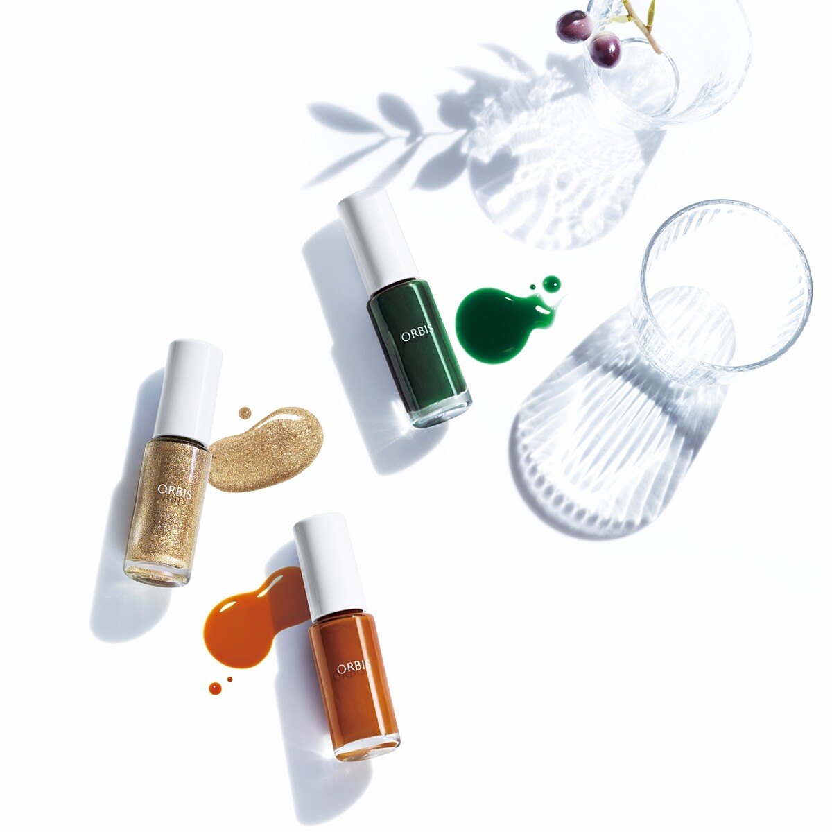 ORBIS創藝光甲彩2022夏季限定新色形象圖。