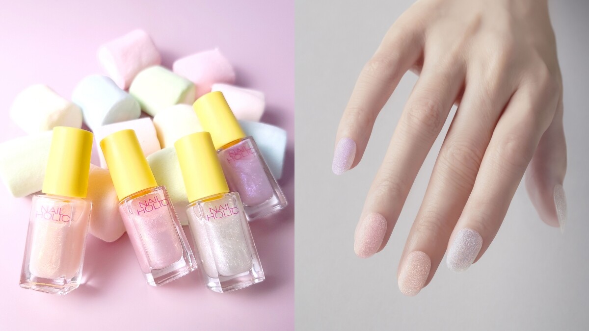 NAIL HOLIC柔霧霓光指甲油形象圖。