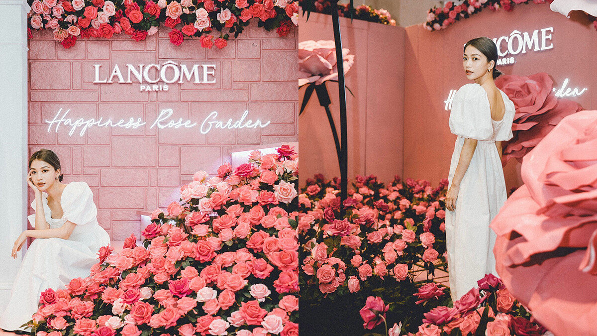 萬朵玫瑰齊綻放~今夏最美打卡點！蘭蔻幸福玫瑰花園把南法搬來台灣，享受被花海包圍的沉浸式體驗！4大理由告訴你為何不能錯過~快來被蘭蔻嬌寵一波