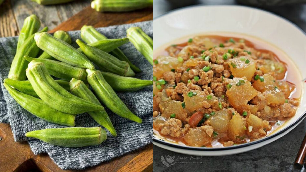 消暑又消肚！2道夏天最該吃的菜：肉燥冬瓜、辣炒秋葵食譜來了！