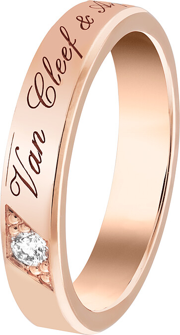 Van Cleef & Arpels_Toujours Signature Etoiles戒指,4毫米