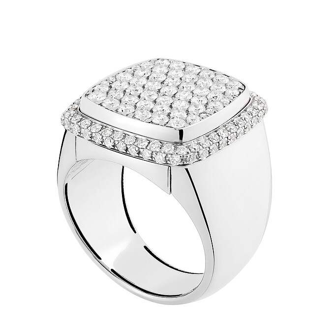 Pain de Sucre 可變換寶石戒指 白金鑽石系列 TWD 505,900