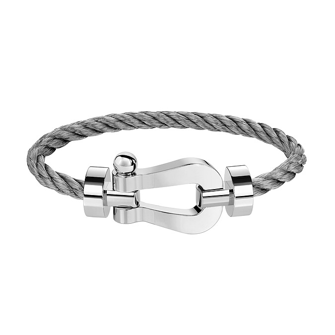 Force 10 XL 白金帆船鏈扣 精鋼鏈繩 手鍊_ TWD 345,400