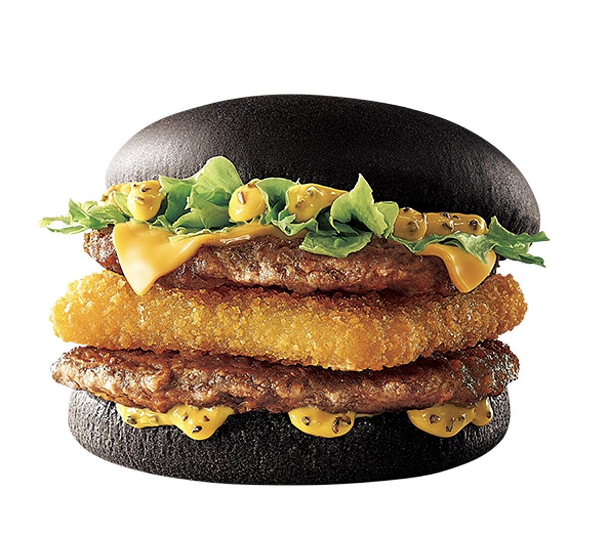 「微牽絲起司排雙牛堡」