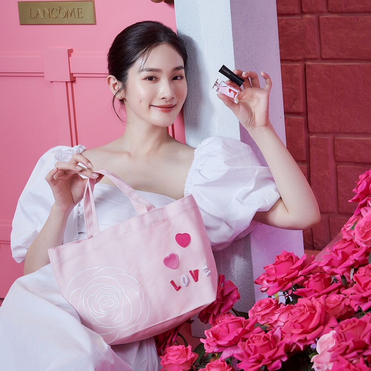 蘭蔻2022幸福玫瑰花園預約禮-幸福玩美4件禮。