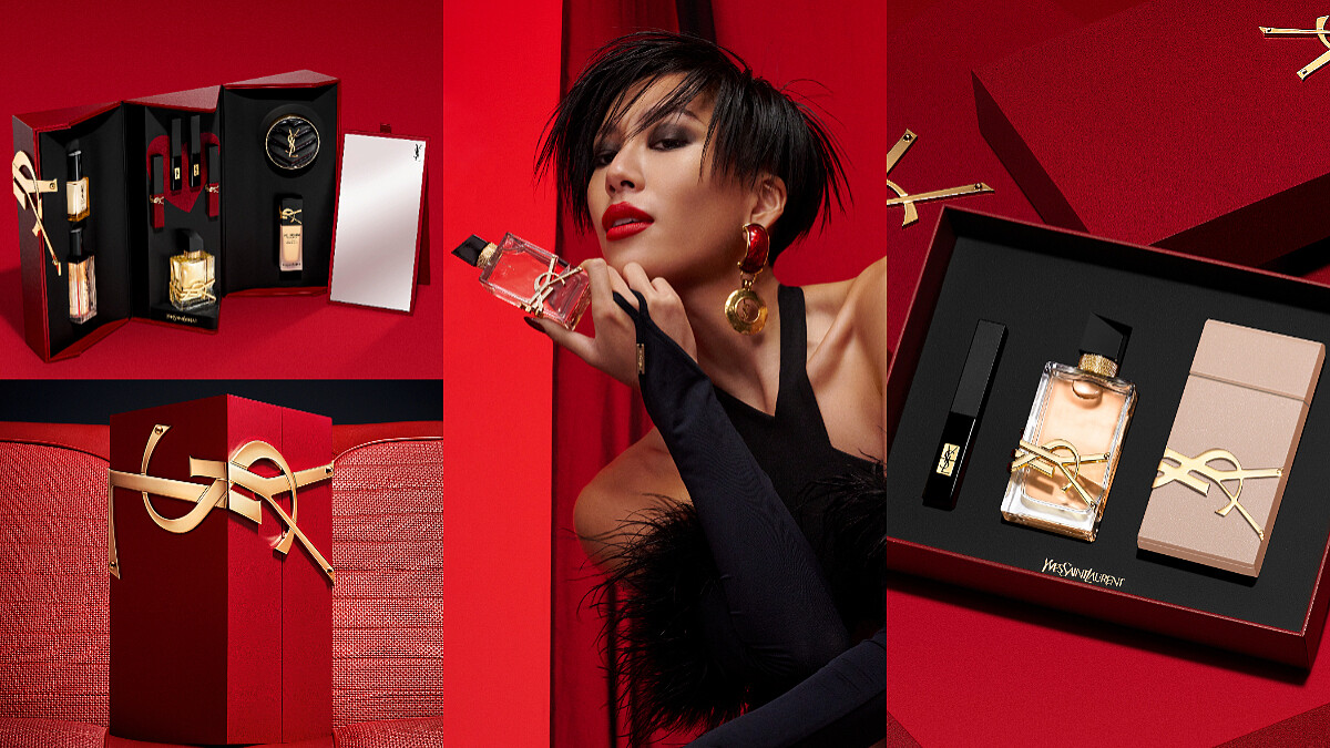 莫莉超性感展演YSL，今年七夕絕對心跳飆速！YSL情人節最撩心「極速追愛禮盒」超浮誇炫耀，命中率100%美到窒息!