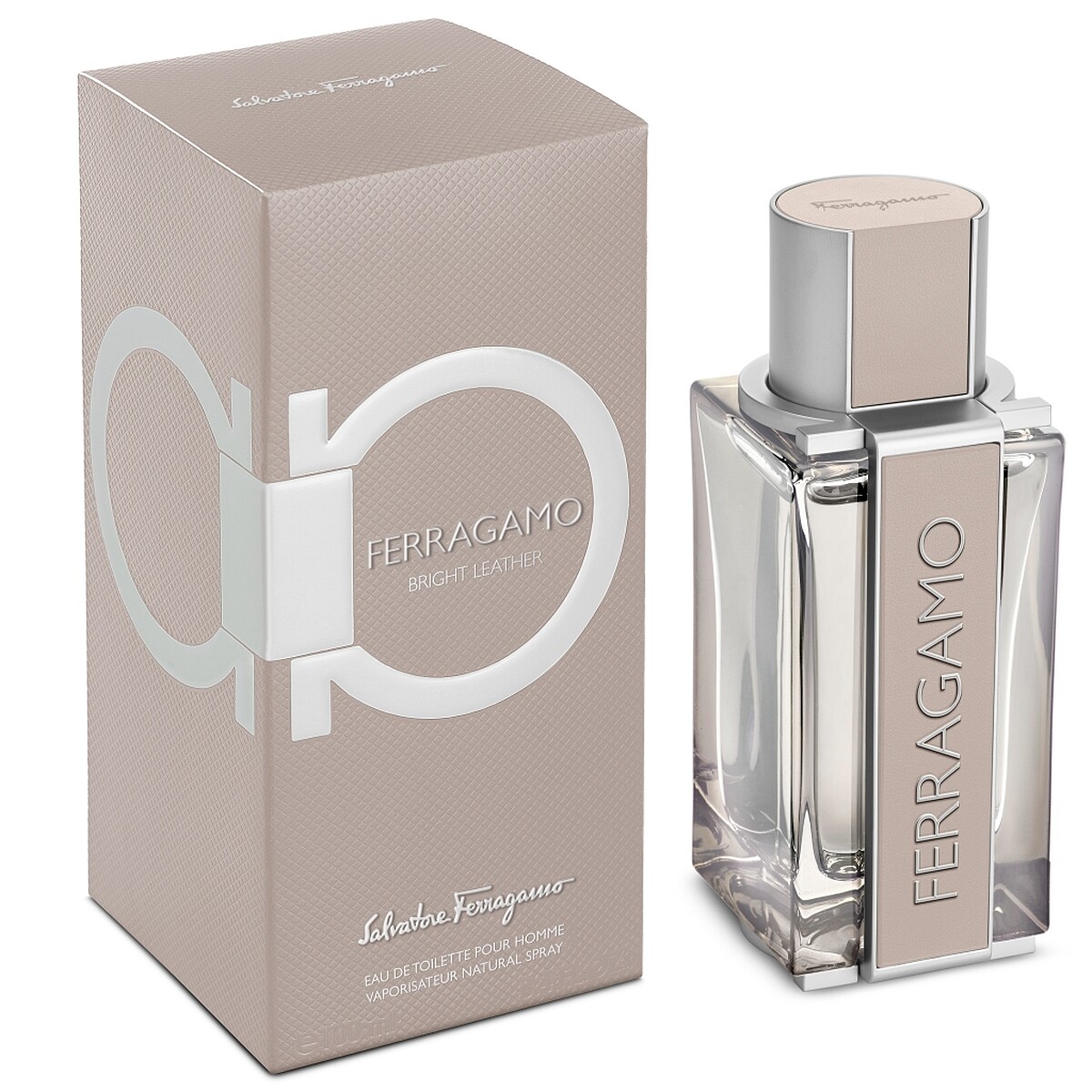 Salvatore Ferragamo BRIGHT LEATHER菲常風格男性淡香水30ml，NT1,650、 50ml，NT2,450、100ml，NT3,650