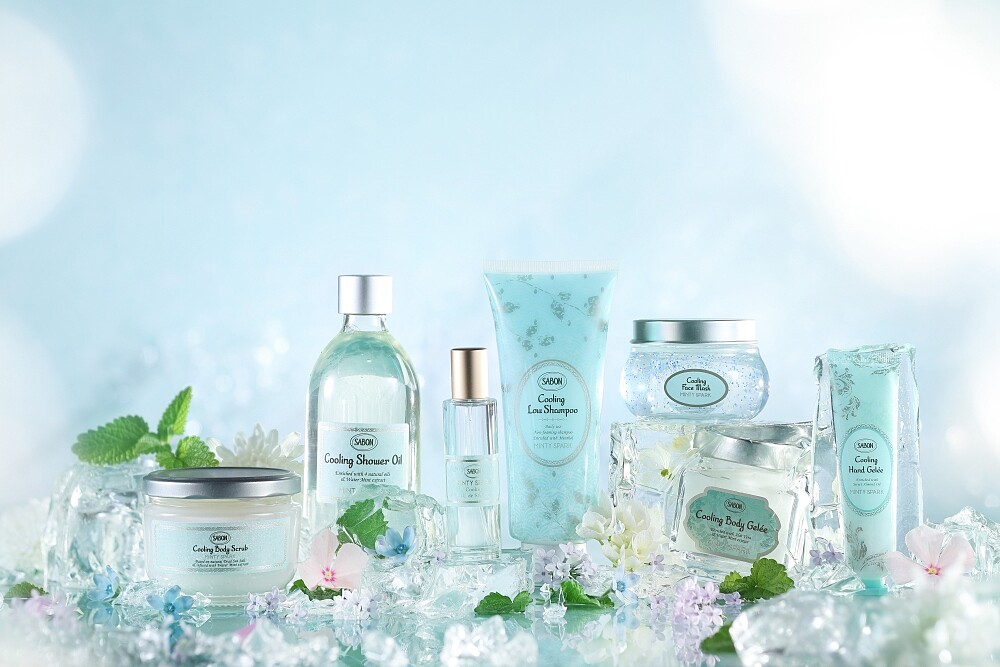 SABON 2022夏日特調-沁檸莫西多系列全產品形象圖。
