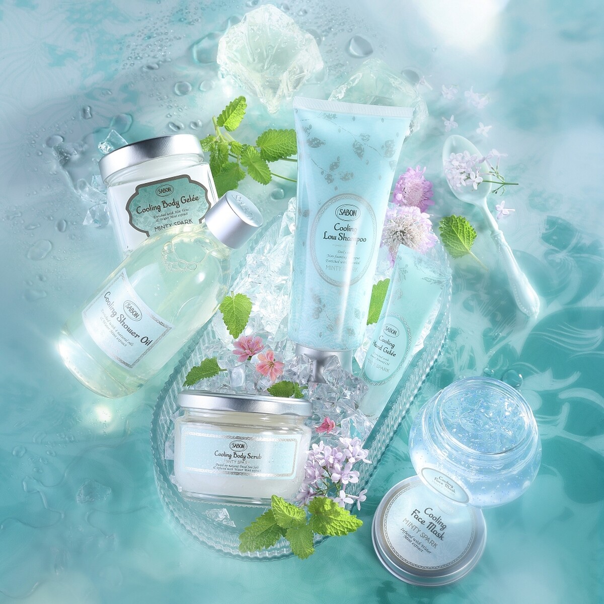 SABON沁檸莫西多系列。