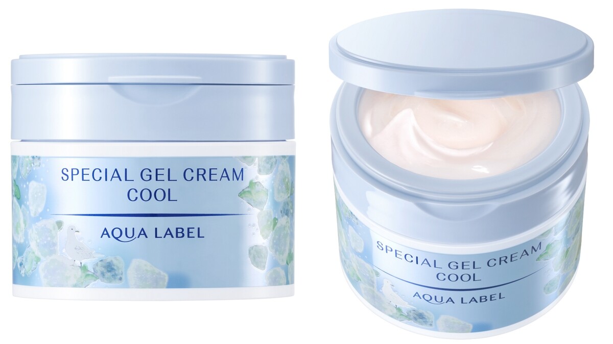 AQUALABEL水之印全能5D美白彈力霜(沁涼版) 90g，NT580。