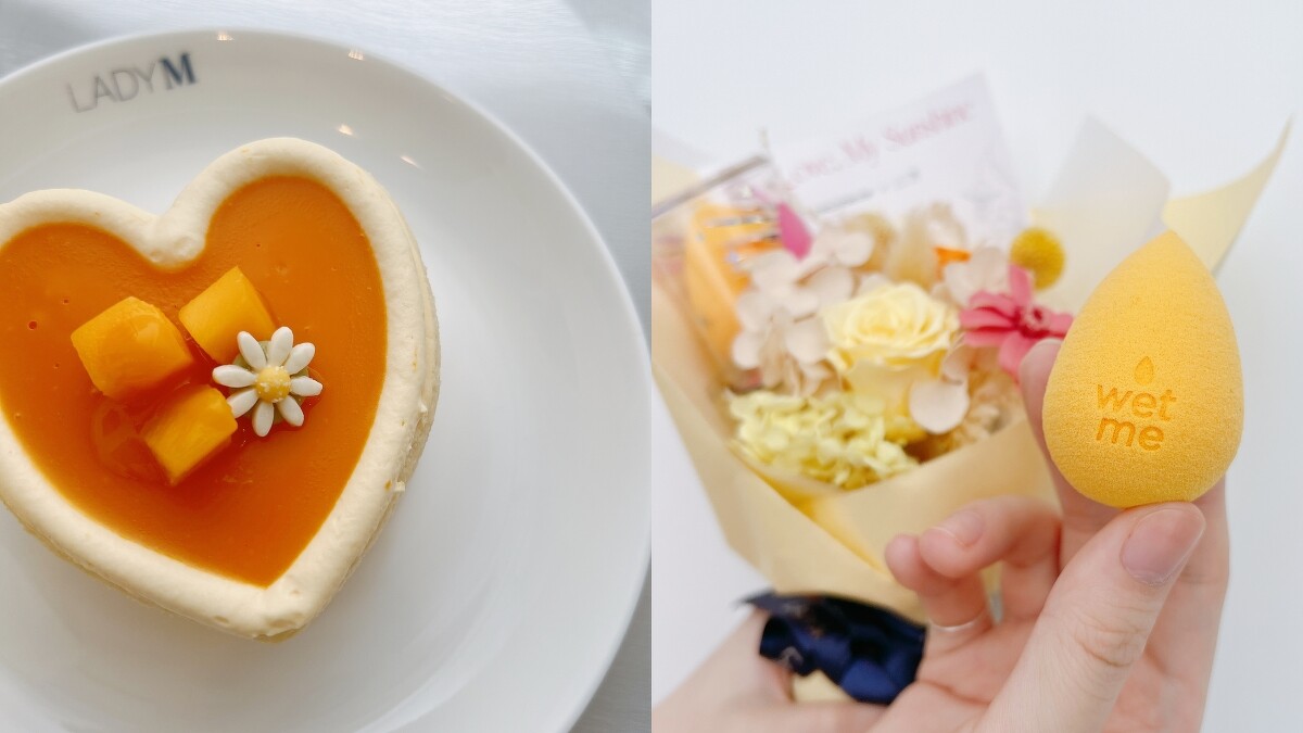 LadyM X beautyblender 2022七夕情人節Summer Romance永恆戀夏組合(售價NT1,280)。