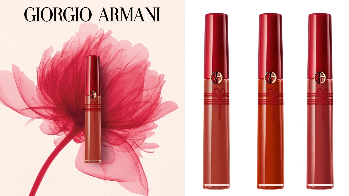 GIORGIO ARMANI2022七夕限定奢華絲絨訂製唇萃(共3色)NT1,350