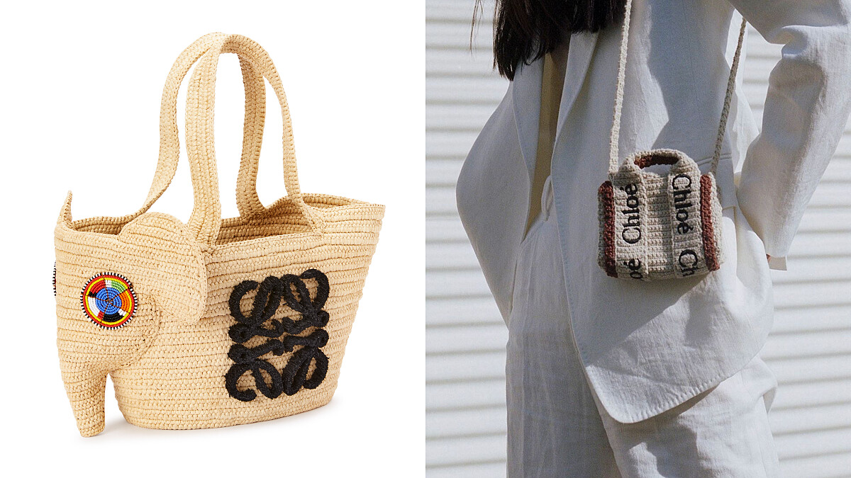 Loewe大象編織包、Chloé迷你針織Woody包！聲援野生動物復育計畫＋弱勢婦女值得支持
