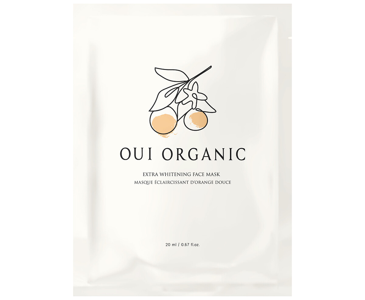 唯有機OUI ORGANIC甜橙淨白極光面膜，NT300
