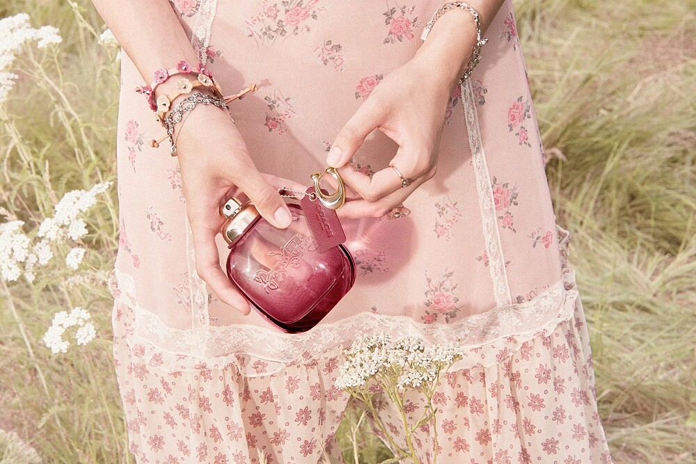 COACH曠野玫瑰淡香精視覺圖。