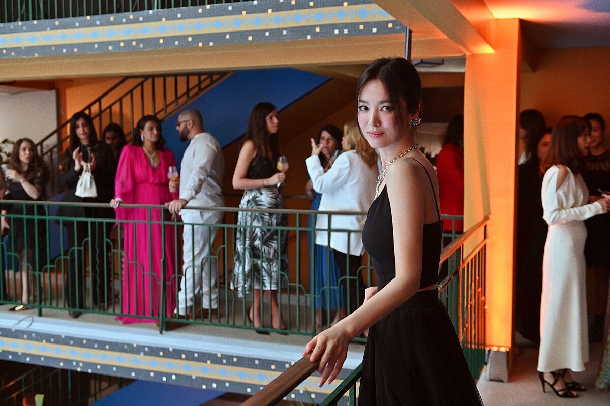 宋慧喬出席Chamuet 2022年最新頂級珠寶系列《波瀾燦景 Ondes & Merveilles》晚宴