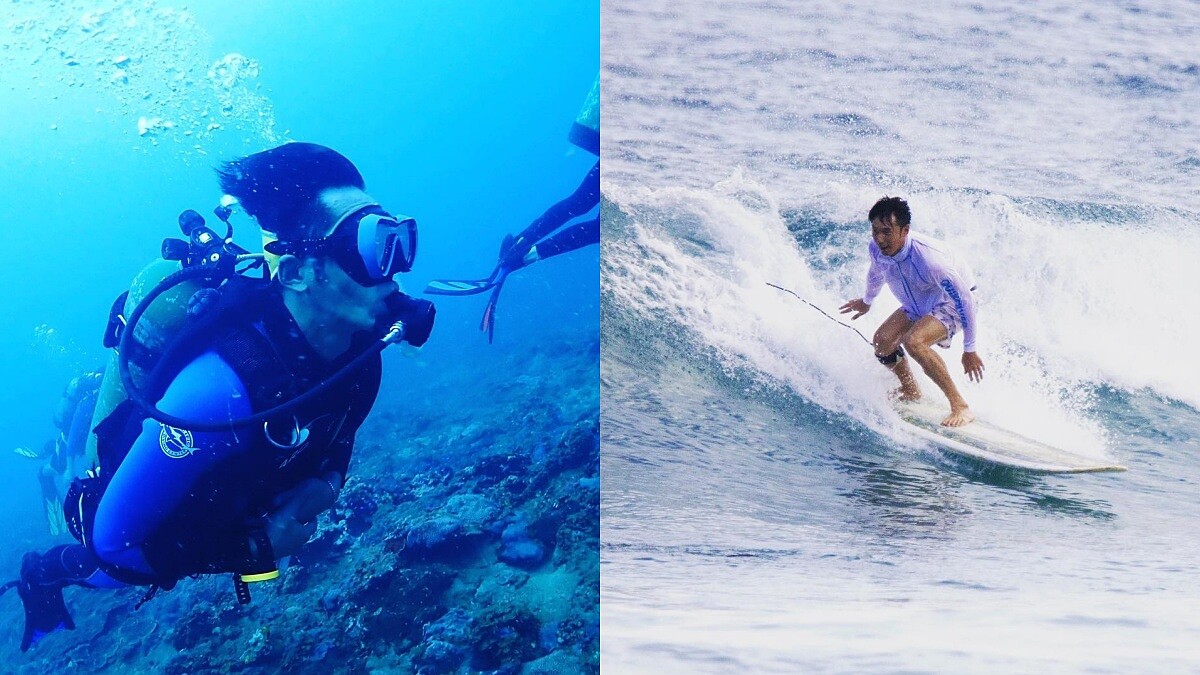 人生就像衝浪！李李仁，「適合你的浪就上，不要想太多，就算失敗，再來一次就好。」