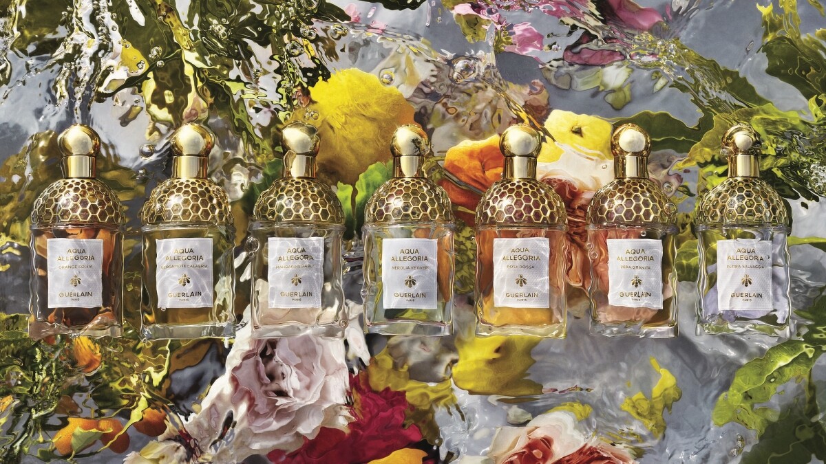 嬌蘭2022全新花草水語淡香水系列視覺圖。