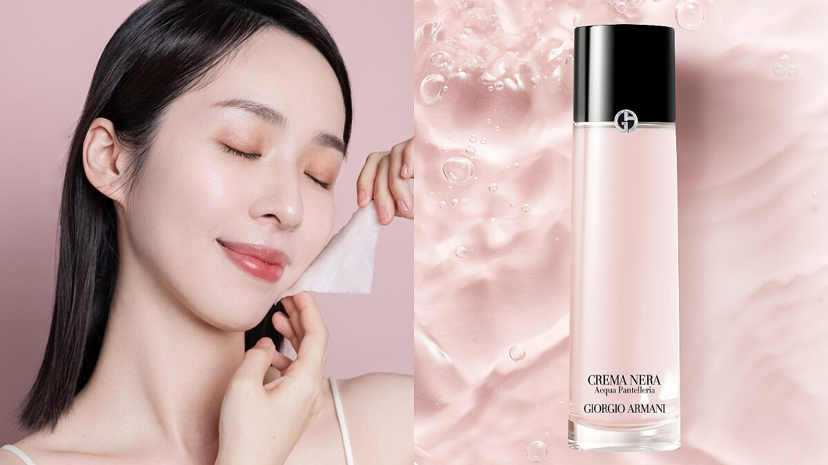 今天用、明天肌膚爆透亮！史上最強王者修復力就在亞曼尼#粉紅水光瓶！VIP回購率最高！素顏比化妝還嫩彈平滑、水潤發光！