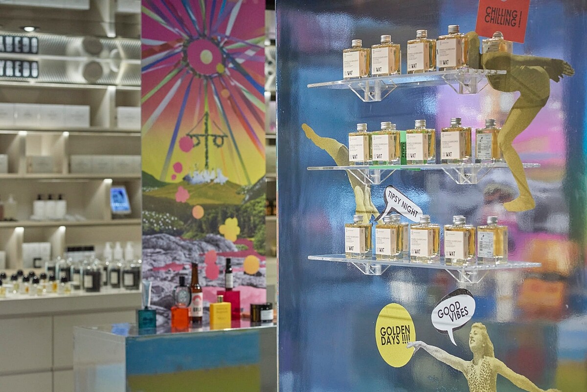 10/10 APOTHECARY大安旗艦店限時POP-UP「CHEERS! 夏日好生活」實景。