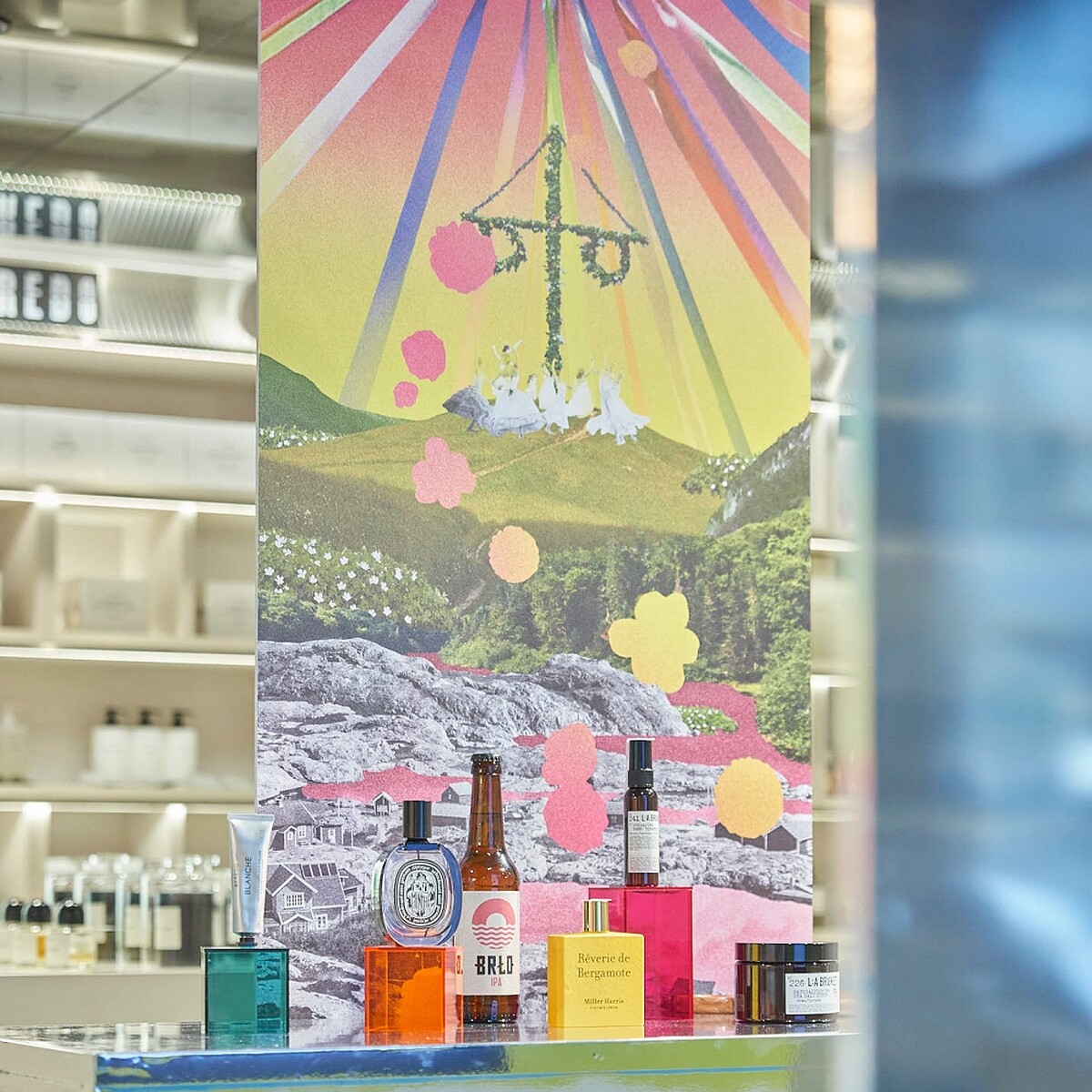 10/10 APOTHECARY大安旗艦店限時POP-UP「CHEERS!夏日好生活」瑞典展區。