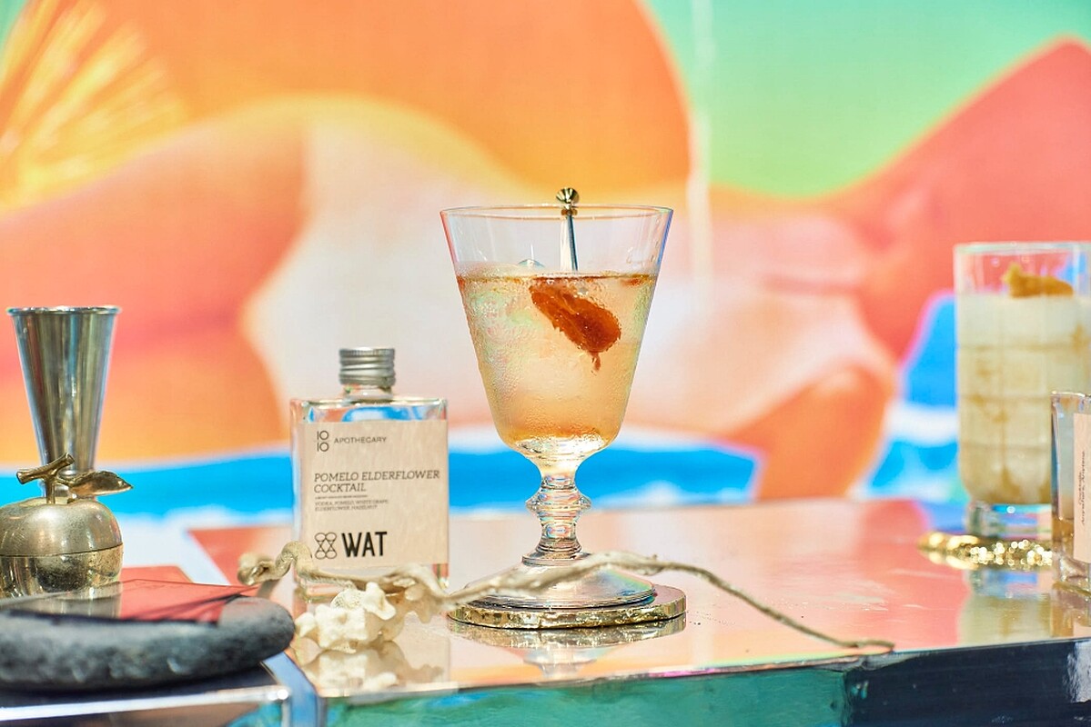 10/10 APOTHECARY X WAT聯名調酒居家酒譜示範-瓦特瑪麗。)