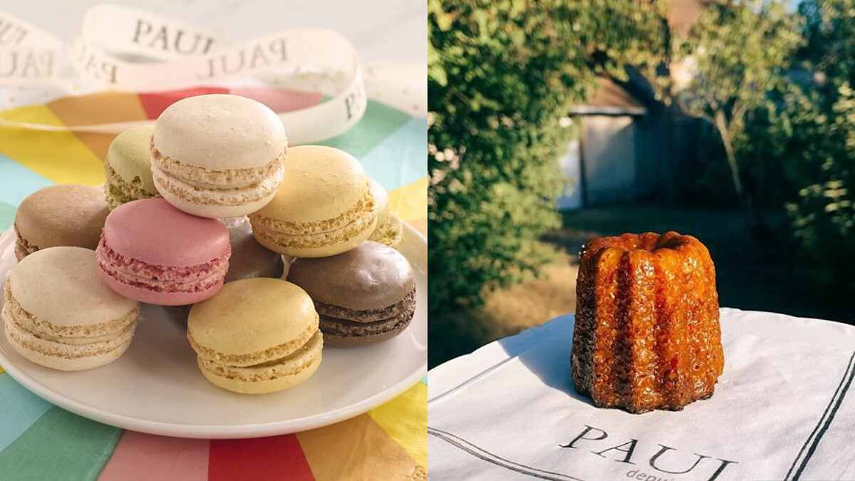 歡慶7月法國國慶！PAUL限時三天，國寶級甜品「馬卡紅」、傳統甜點「可娜麗」買一送一