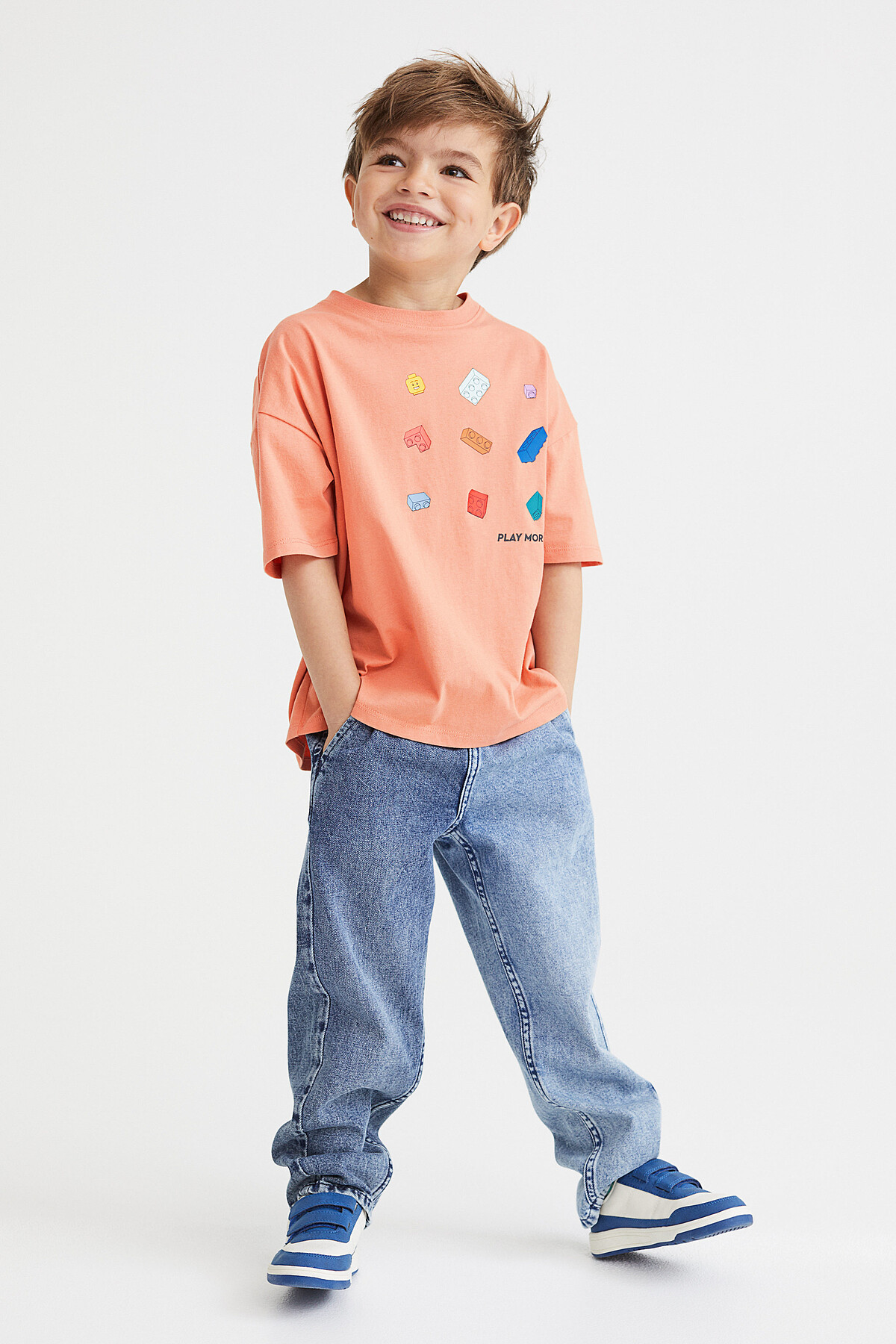 H&M 加大版T恤，NT199。