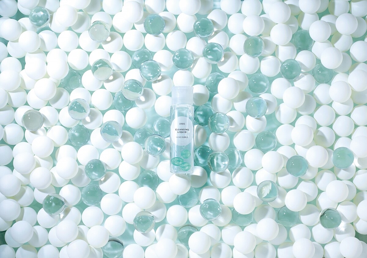ORBIS澄淨卸妝露-雪克泡泡版形象圖。