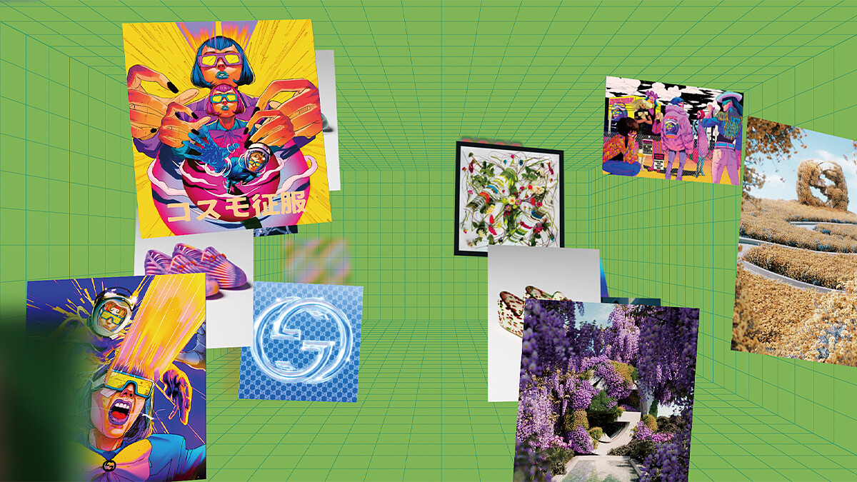 古馳NFT藝廊Gucci Vault Art Space上線，首場藝術競標《古馳的下一個百年》