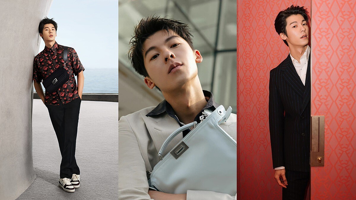 許光漢、王嘉爾、許凱Fendi品牌大使陣容超強，漢寶必收5種不同的光漢