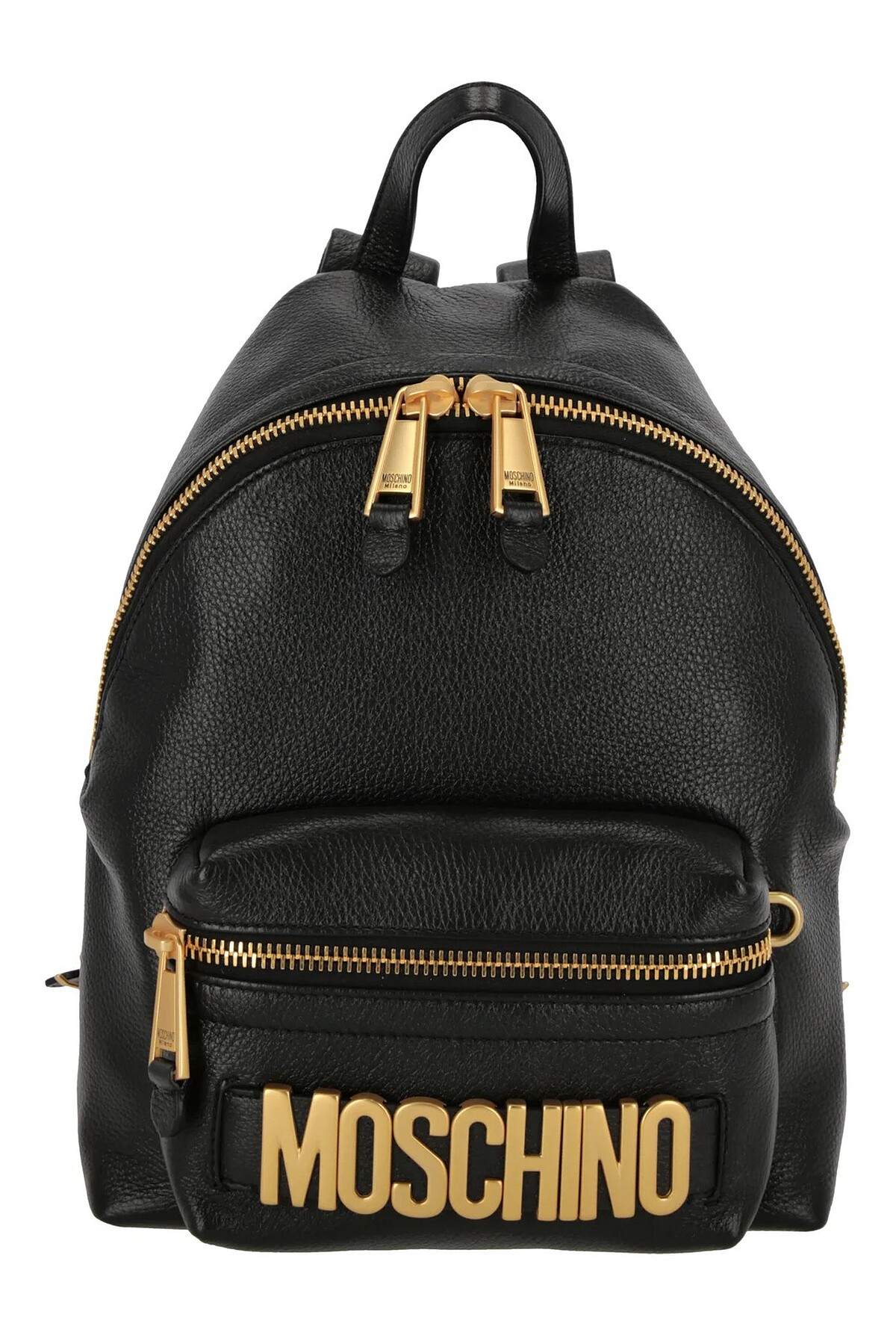 MOSCHINO 皮革後背包,NT50,300。